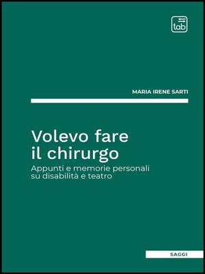 cover image of Volevo fare il chirurgo